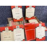 Box containing a large quantity of vintage Ordnance survey maps