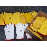 18 pairs of unworn leather driving gloves by Strong Hand