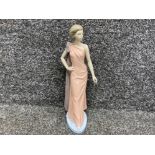 Nao by Lladro figure - lady in party dress, height 31cm