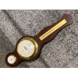 Vintage Reproduction mahogany Barometer