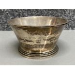 A George VI silver sugar bowl 88.5g