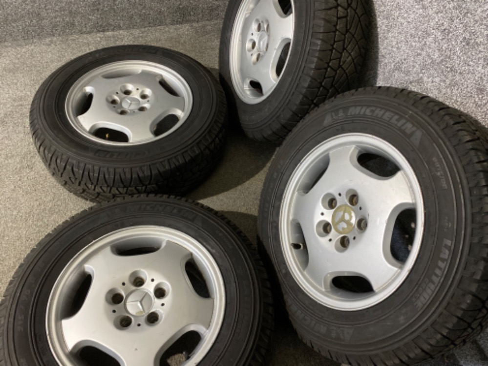 Set of 4 Mercedes wheels, size 215/70 - Bild 3 aus 3