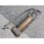 Vintage classic car Dunlop standard foot pump