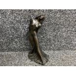 Limited edition Bronze figure of a lady signed on base by the sculpture John Letts- 5/50