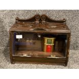 Vintage Mahogany cigar display box