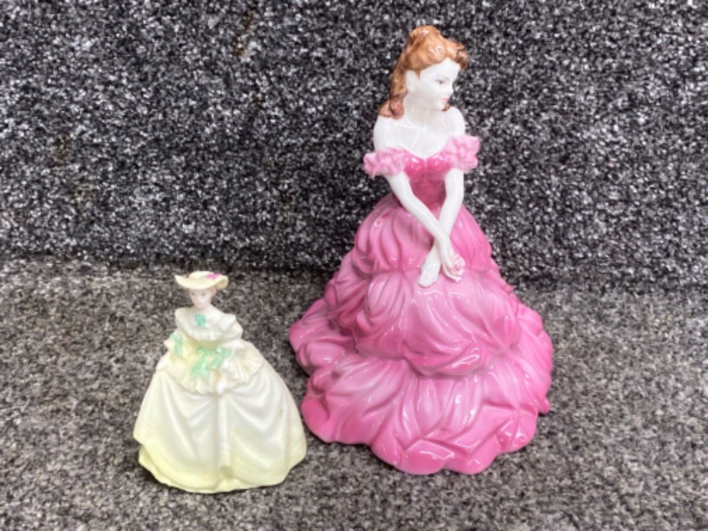 2 Coalport lady figures Mary from the Collingwood collection & spring time