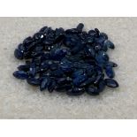 Natural blue sapphire stones 11.28cts