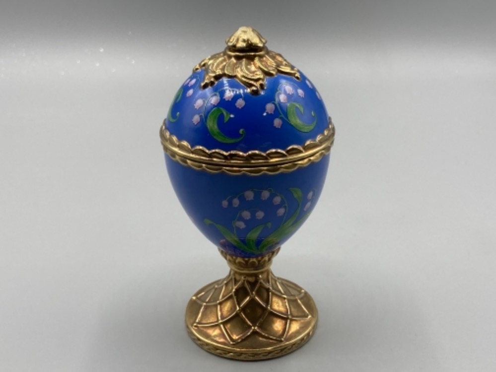 House of Faberge musical egg ‘Lily of the Valley’