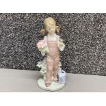 Lladro figurine 5217 spring girl