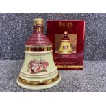 Bell's Extra Special old scotch whisky christmas 1996 decanter, 70cl still sealed, with original