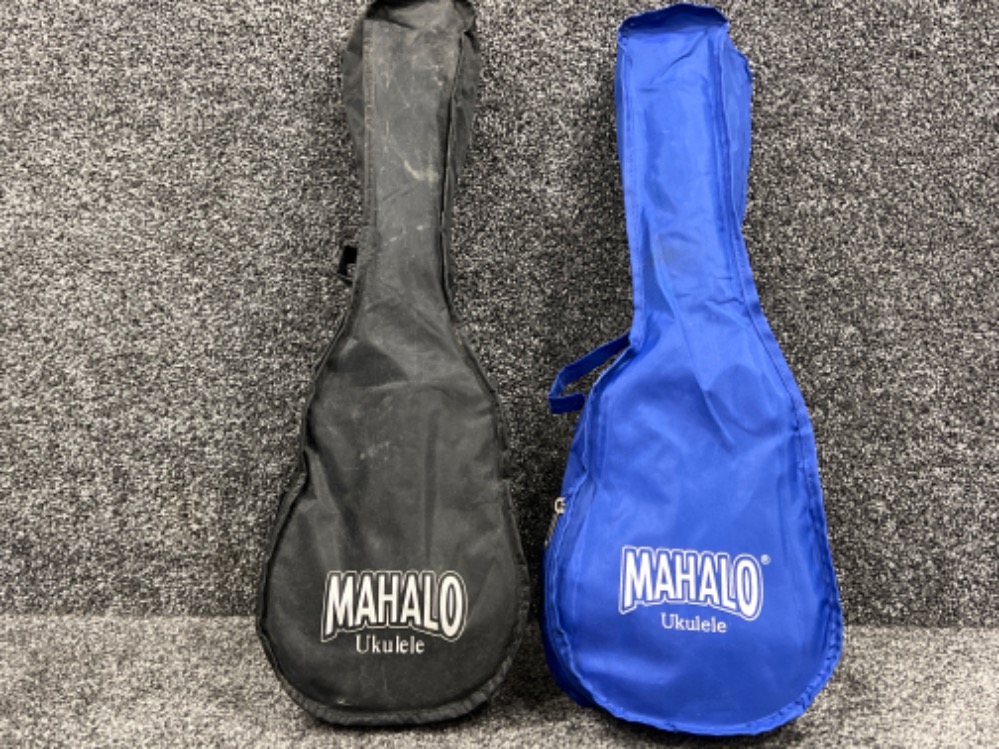 2 x Mahalo ukuleles with cases - Image 3 of 3