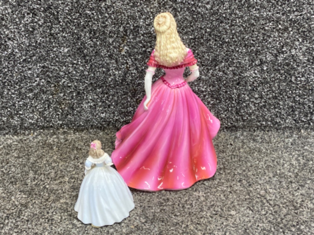 2x Coalport lady figures - Belinda from the ladies of fashion collection & Minuettes Joanne - Image 2 of 3