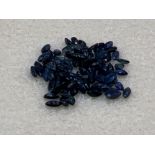 Natural blue sapphire stones 11cts