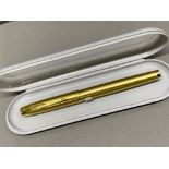 Parker M series fountain pen, in full gold colour with Gift Box