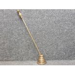 Vintage Brass fire poker & trench art stand