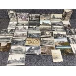 Total of 38 antique post cards (mainly WW1)