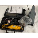 Work Pro Rotary Tool with accessories & original case together with a cougar sander