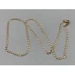 A 9ct yellow gold chain 4.6g gross