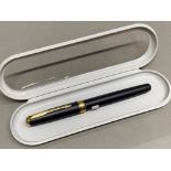 New Parker - Urban series fountain pen in a Matte Black Forest colour finish, with gift box