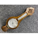 Vintage Oak Aneroid Barometer by the Northern Goldsmiths Company