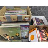 Selection of LP records & 45s