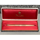 Vintage Parker pen in 12ct rolled gold case, includes original box