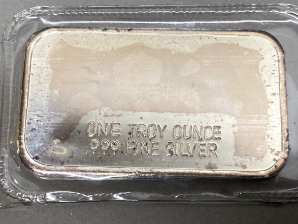 USA 1 silver bullion coin - one toy ounce of 999 fine silver - Bild 2 aus 2
