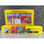 3x authentic Dinky replicas by editions Atlas - includes Dinky supertoys 435 Bedford TK Tipper & 935