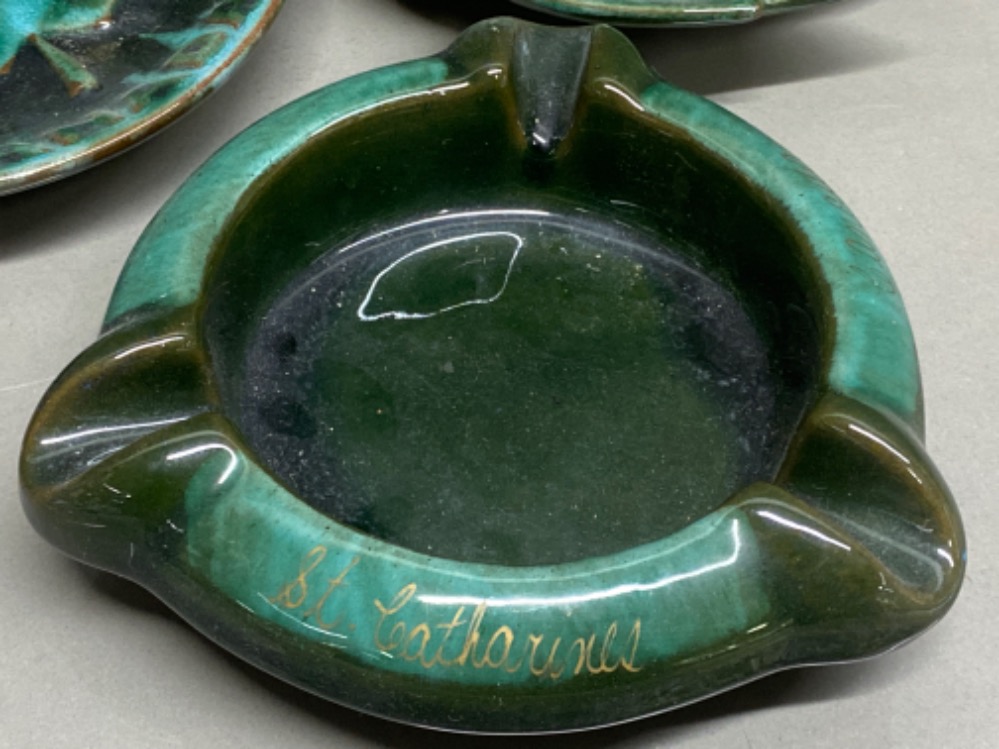 3 pieces of Canada ware includes a Canuck ashtray, St Catherine’s Evangeline dish etc - Image 3 of 3