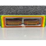 Electric diecast model train by HO - 1651 third avenue railway system with original box