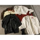 Five track suits tops by Bench, Lacoste, Fred Perry and Nike Manchester