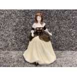 Limited edition Coalport lady figure, Literary Heroines moll, number 690, hand modelled by Peter