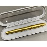 New Parker golden IM series fountain pen classic with fine nib