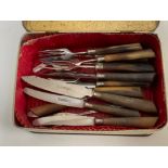 1953 Queen Elizabeth II tin containing “J.A.Henckels Zwillingswerk” cutlery - 7x knives & 8 forks