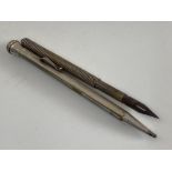Vintage Silver plated fountain pen & pencil “Wahl Eversharp” Hallmarked