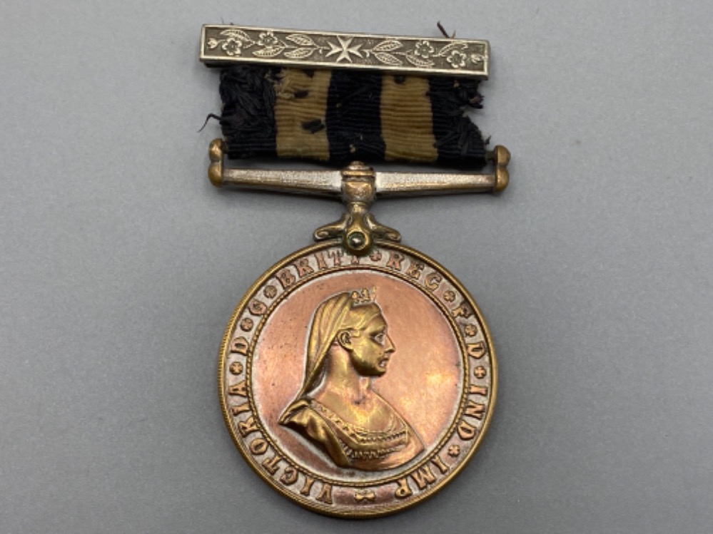Queen Victoria silver order of St.John of Jerusalem medal with original ribbon - issued to S.A.946