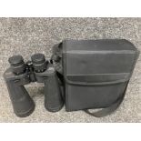 A pair of Sunagor pair of 80 x 70 binoculars with case