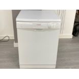 Bosch underbench dishwasher