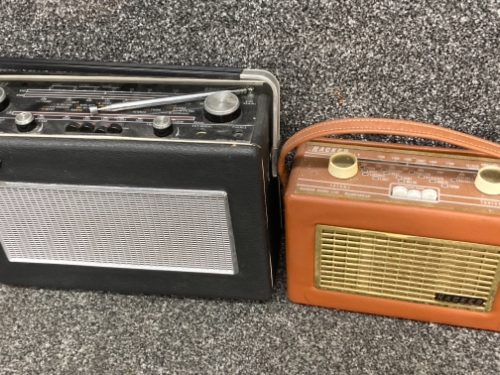 Two vintage Hacker radios - Image 2 of 2