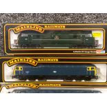 A total of 4 Mainline railways authentic 00 gauge models, includes 2x Diesel locomotives Blue