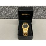 Gents quartz wristwatch by Gianni Ricci, with box
