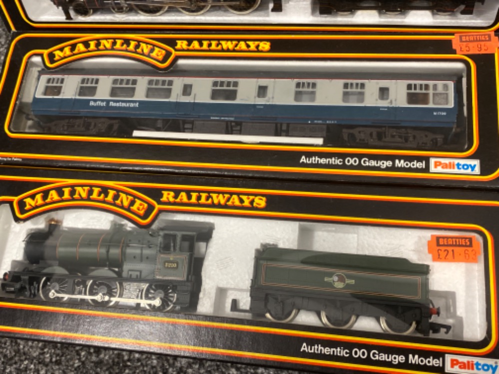 A total of 4 Mainline railways authentic 00 gauge models, includes Restaurant car, Diesel locomotive - Bild 2 aus 4