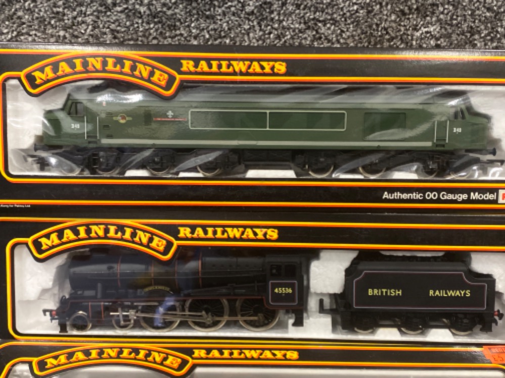 A total of 4 Mainline railways authentic 00 gauge models, includes Restaurant car, Diesel locomotive - Bild 3 aus 4