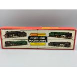 Hornby railways silver seal locomotive with tender - R.859 Black five class, with original box