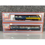 2x boxed Lima models includes the Inter-city 125 locomotive & restaurant-buffet 125 car, both in