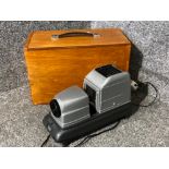 A Benoist-Berthiot projector in wooden case