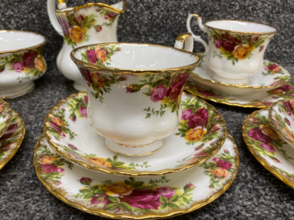 20 pieces of Royal Albert old country roses tea China - Image 2 of 3