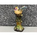 Tuscan China ‘Goldfinch’ bird spill vase