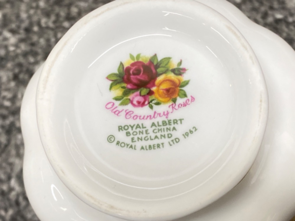 20 pieces of Royal Albert old country roses tea China - Image 3 of 3