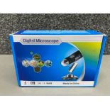 New digital microscope, new and boxed